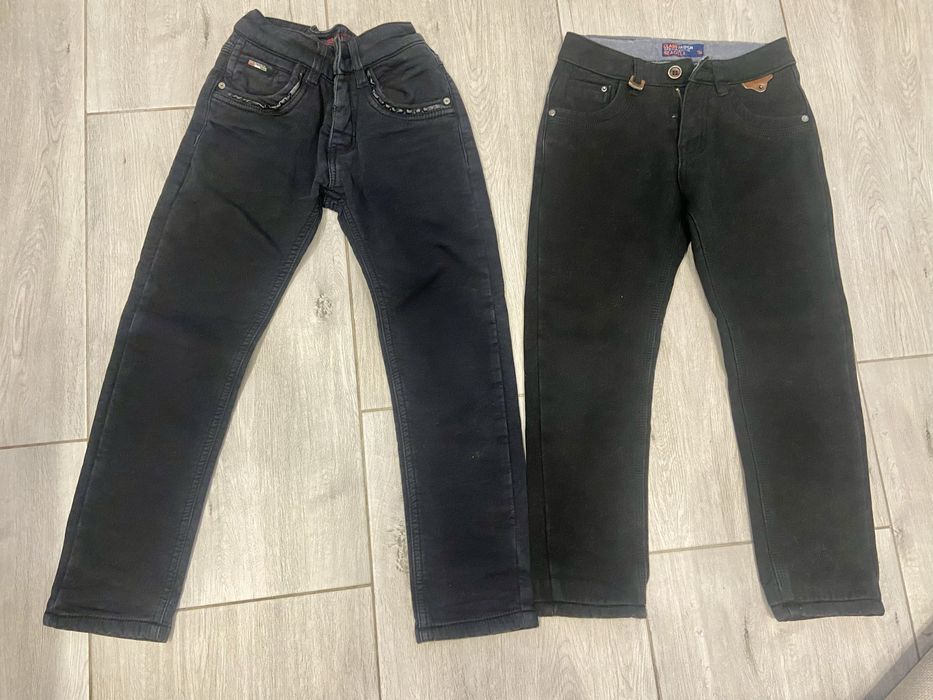 Зимові джинси на хлопчика 134р