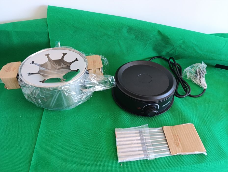 Fondue e crepeira Severin (3 anos garantia)