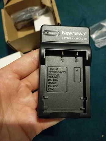 Newmowa NP-60, 2 baterie i przenośna ładowarka micro USB do Fujifilm