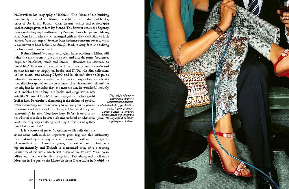 Album Vogue on Manolo Blahnik Vogue on Designers