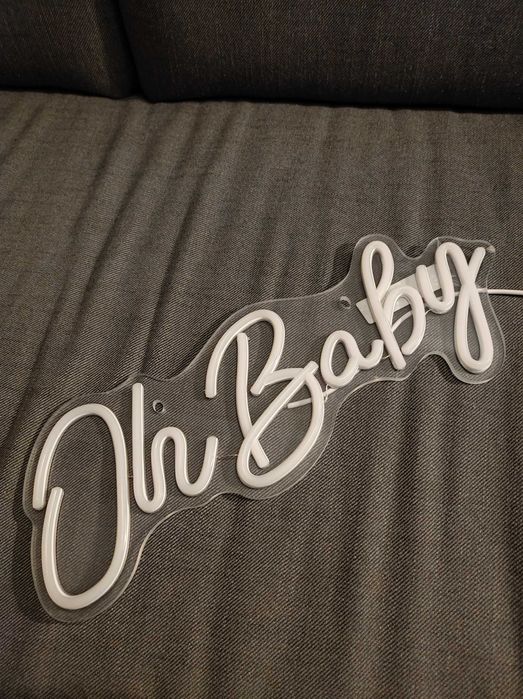 Napis LED Oh Baby