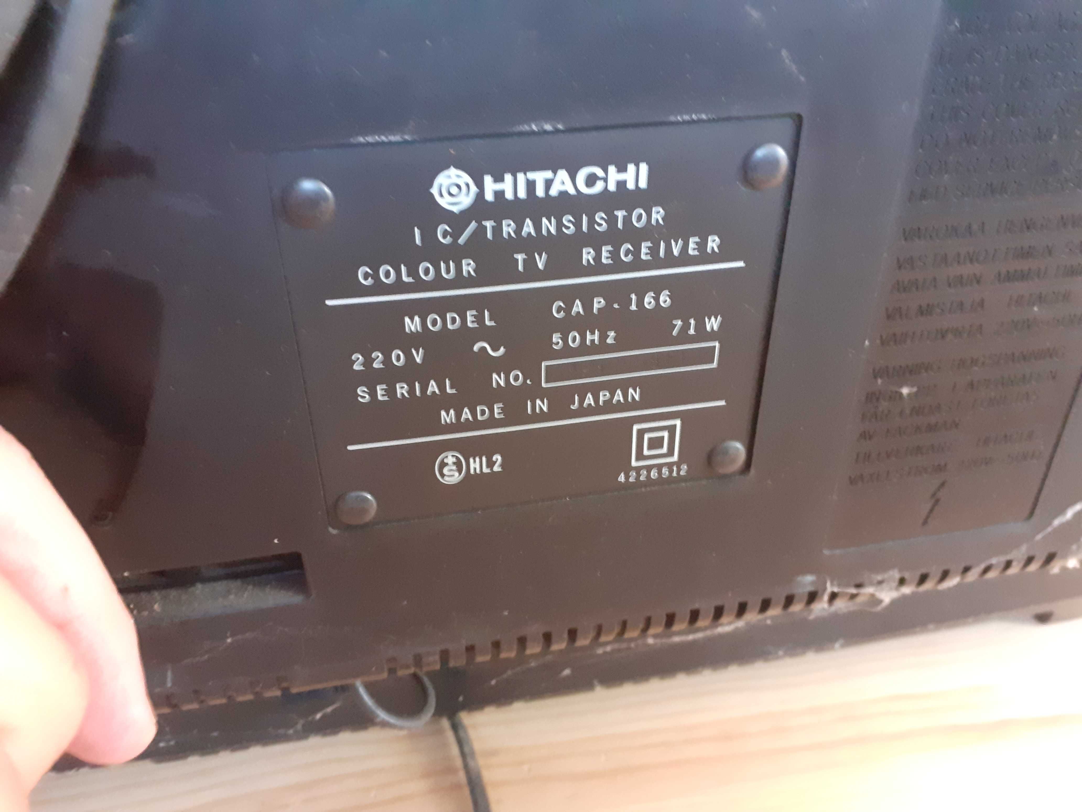 Tv antiga Hitachi