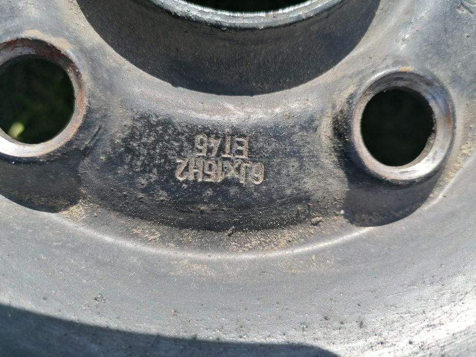 Felgi stalowe 15 cali VW Seat Skoda 5x112 ET45