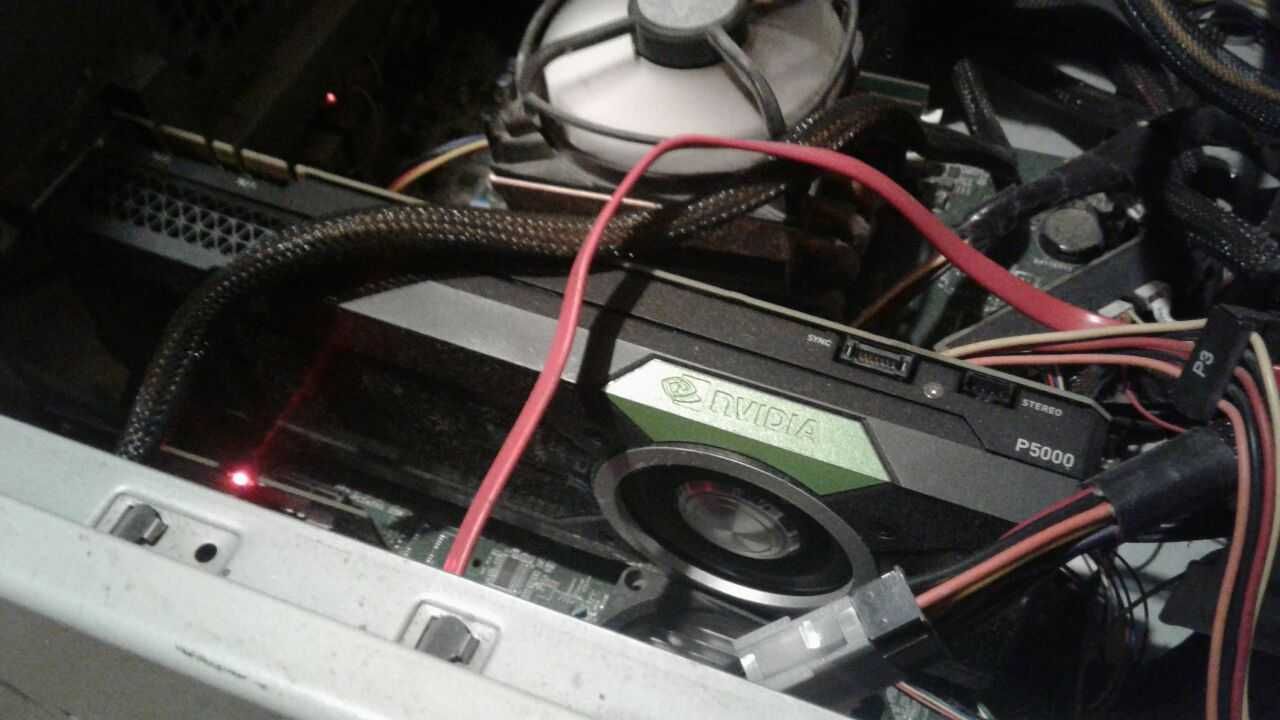 Видеокарта Nvidia Quadro P5000 (16Gb / GDDR5 / 256 bit / 2048 CUDA)