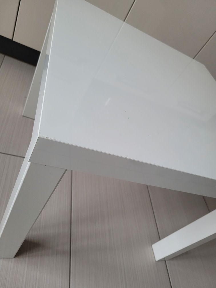 Lack stolik IKEA wysoki połysk