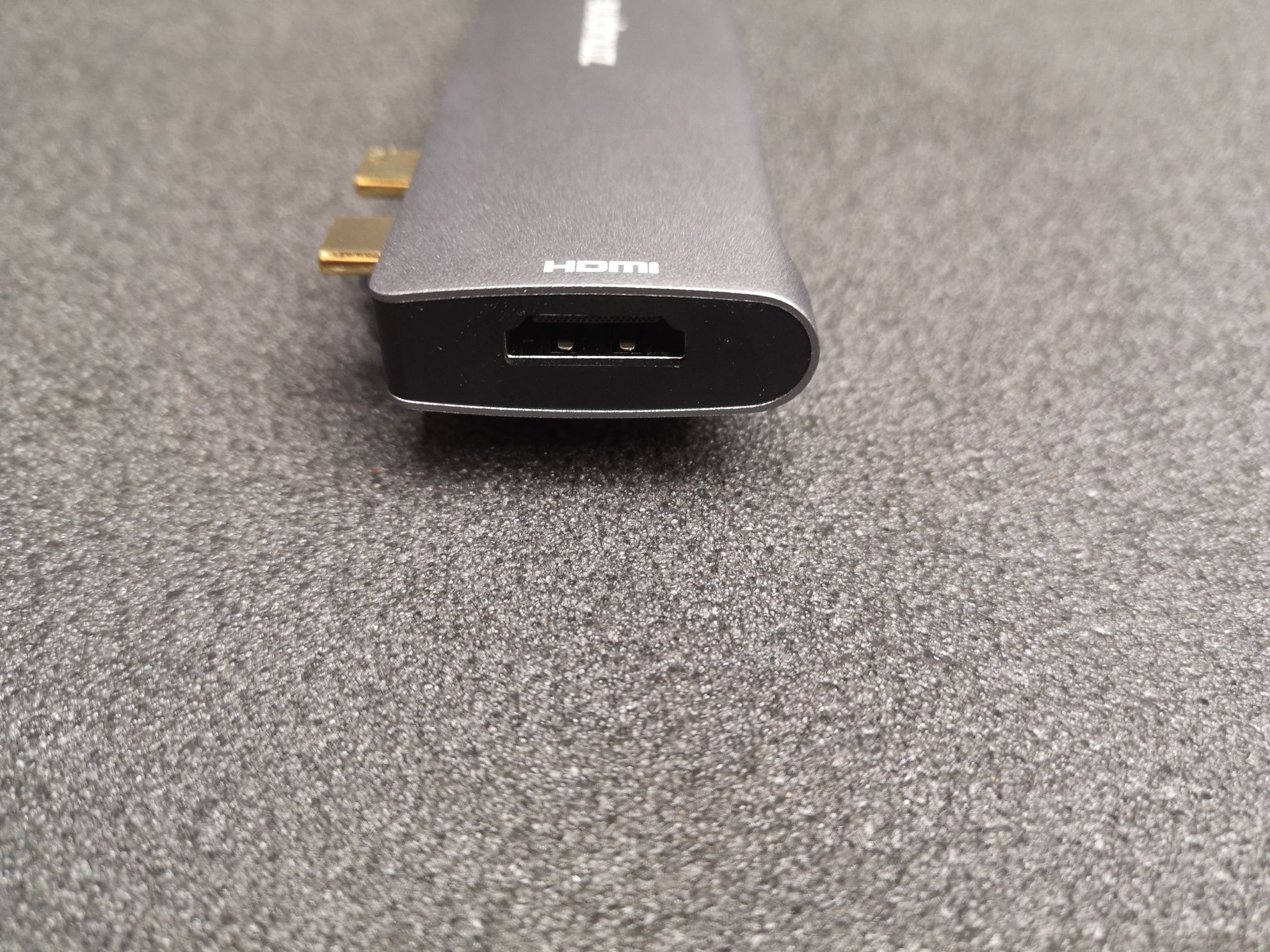Хаб Zmuipng 4k Dual USB-C Hub HDMI thunderbolt 3 MacBook для Макбук