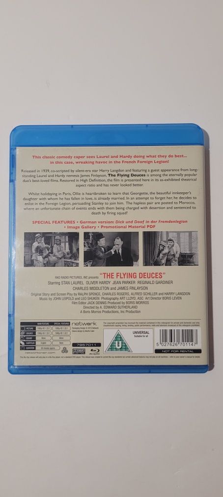 The Flying Deuces (Flip i Flap w Legii Cudzoziemskiej) Blu-Ray