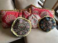 Conjunto almofadas GATO PRETO estilo oriental