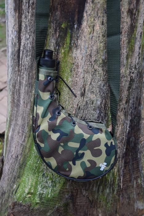 Cantil militar camuflado 750ml novo