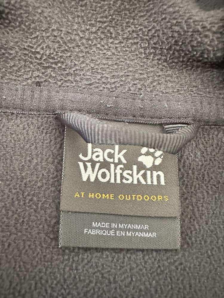 Kurtka softshell Jack Wolfskin czarna rozmiar S super stan !