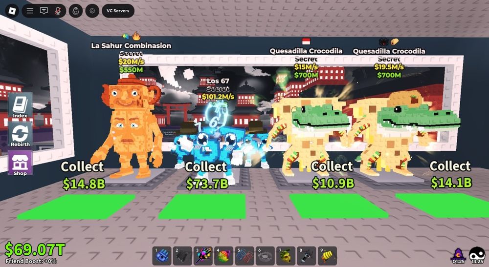 Продаю брейнротов в steal a brainrot