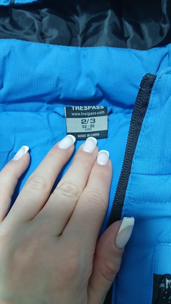 Тёплая куртка для мальчика