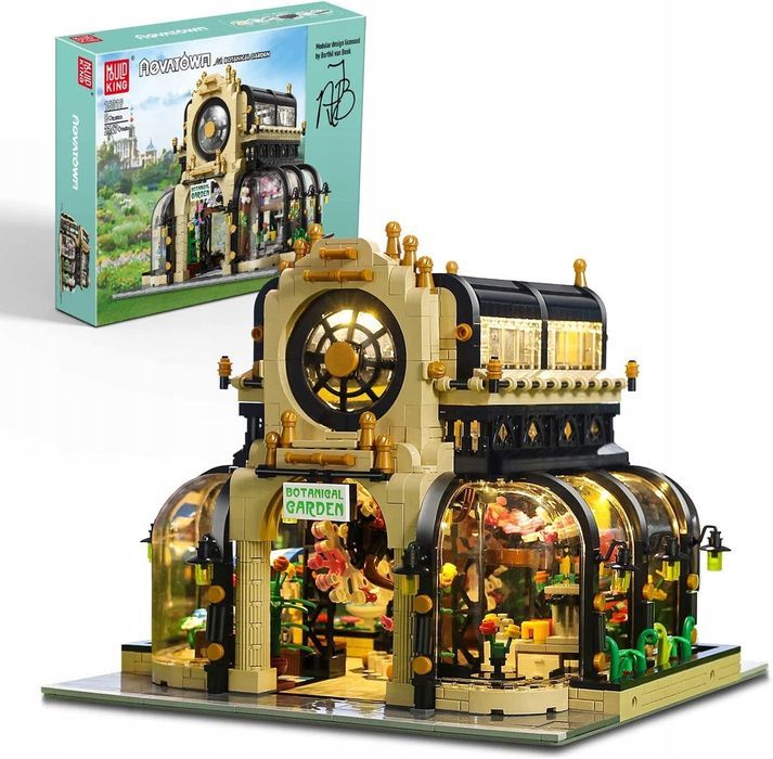 Klocki 2147 el. Ogród botaniczny The Botanical Garden Mould King 16019