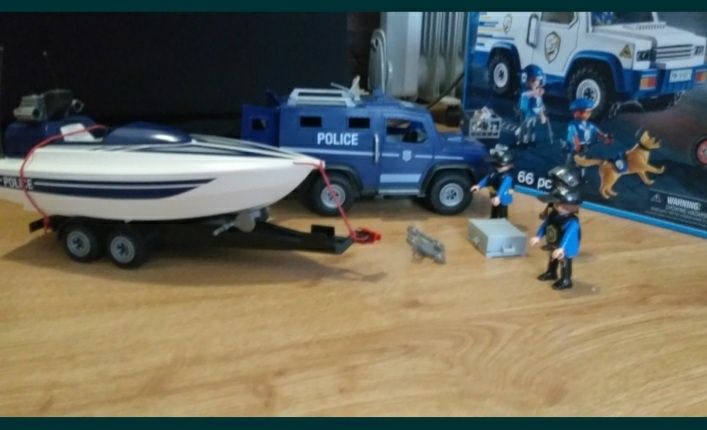 Playmobil carros polícia conjuntos