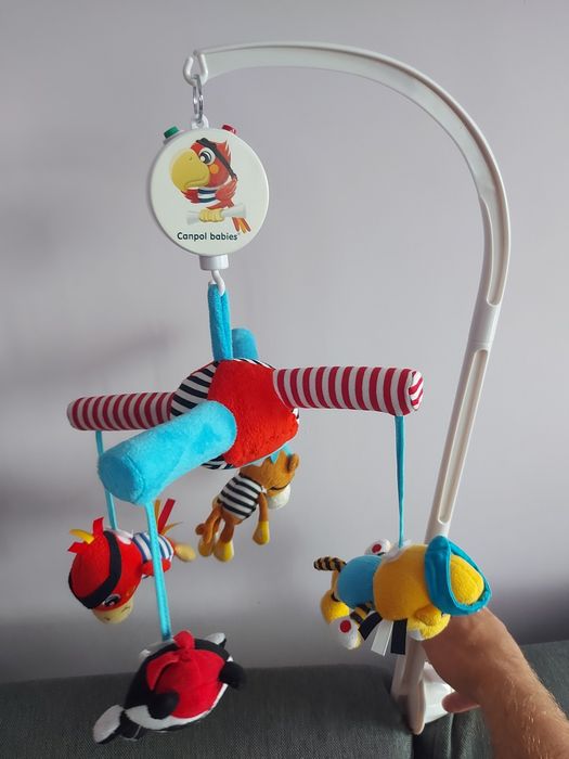 Elektryczna karuzela z pozytywką do łóżeczka Canpol