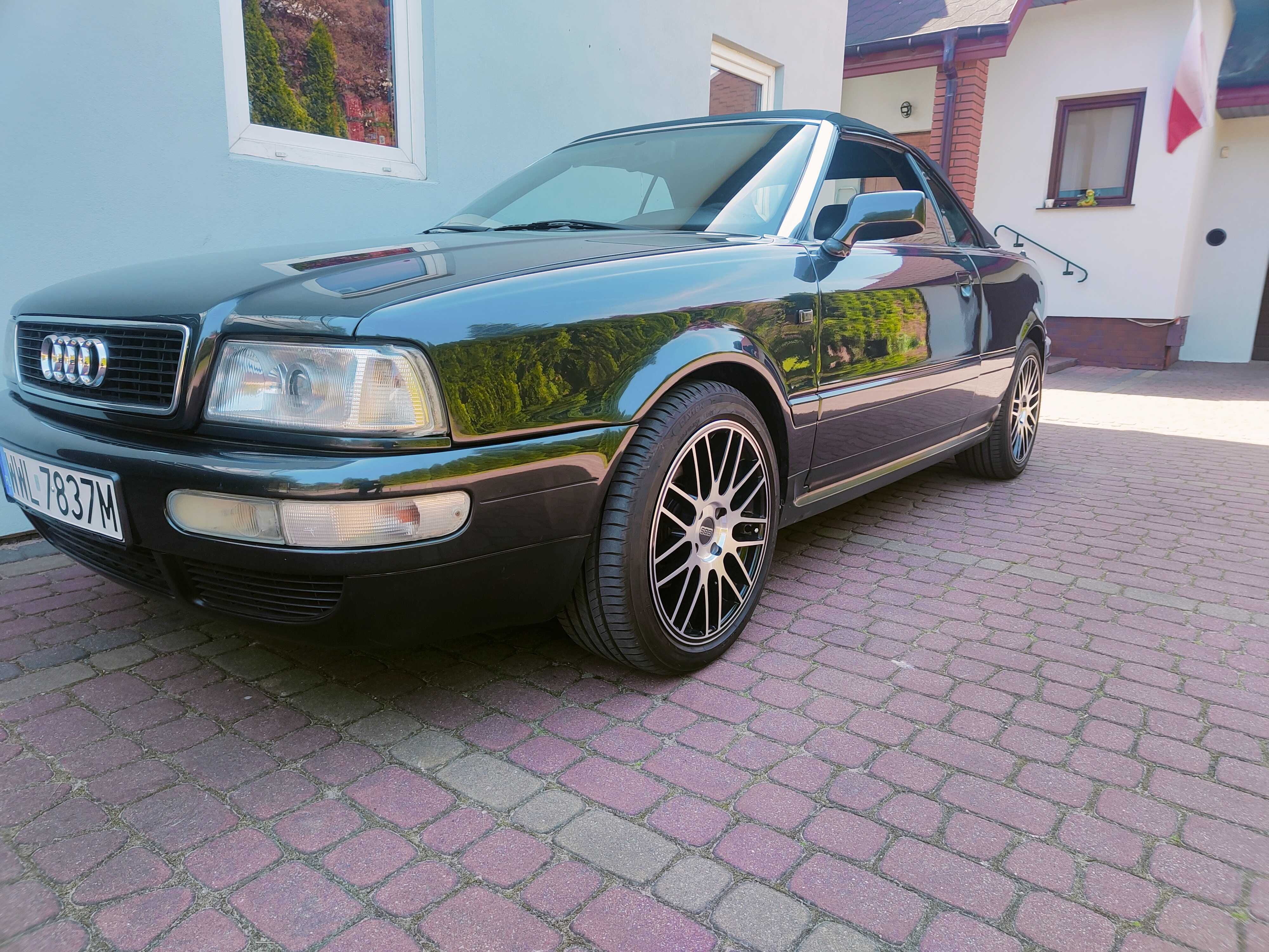 AUDI 80  Cabrio 2.6.v6 Automat Klima Soczewka Elektryka