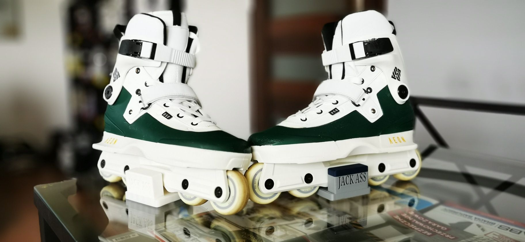 Rolki agresywne USD Aeon 60 LE Duo Green r. 41-42