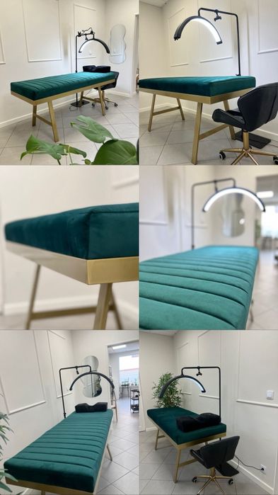 Łóżko Tapicerowane kosmetyczne