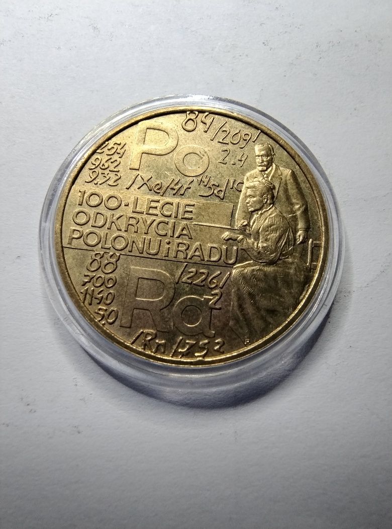 3RP 2 złote Polon i Rad 1998 rok