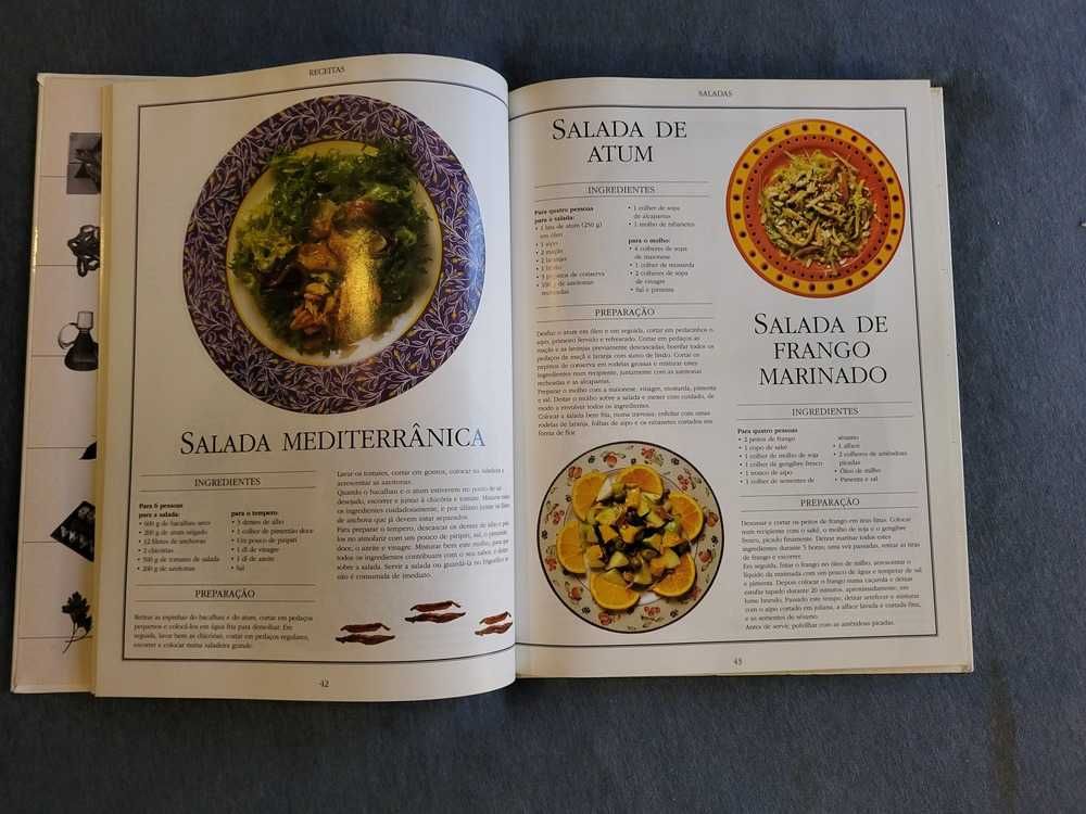 Livro Acepipes e Saladas