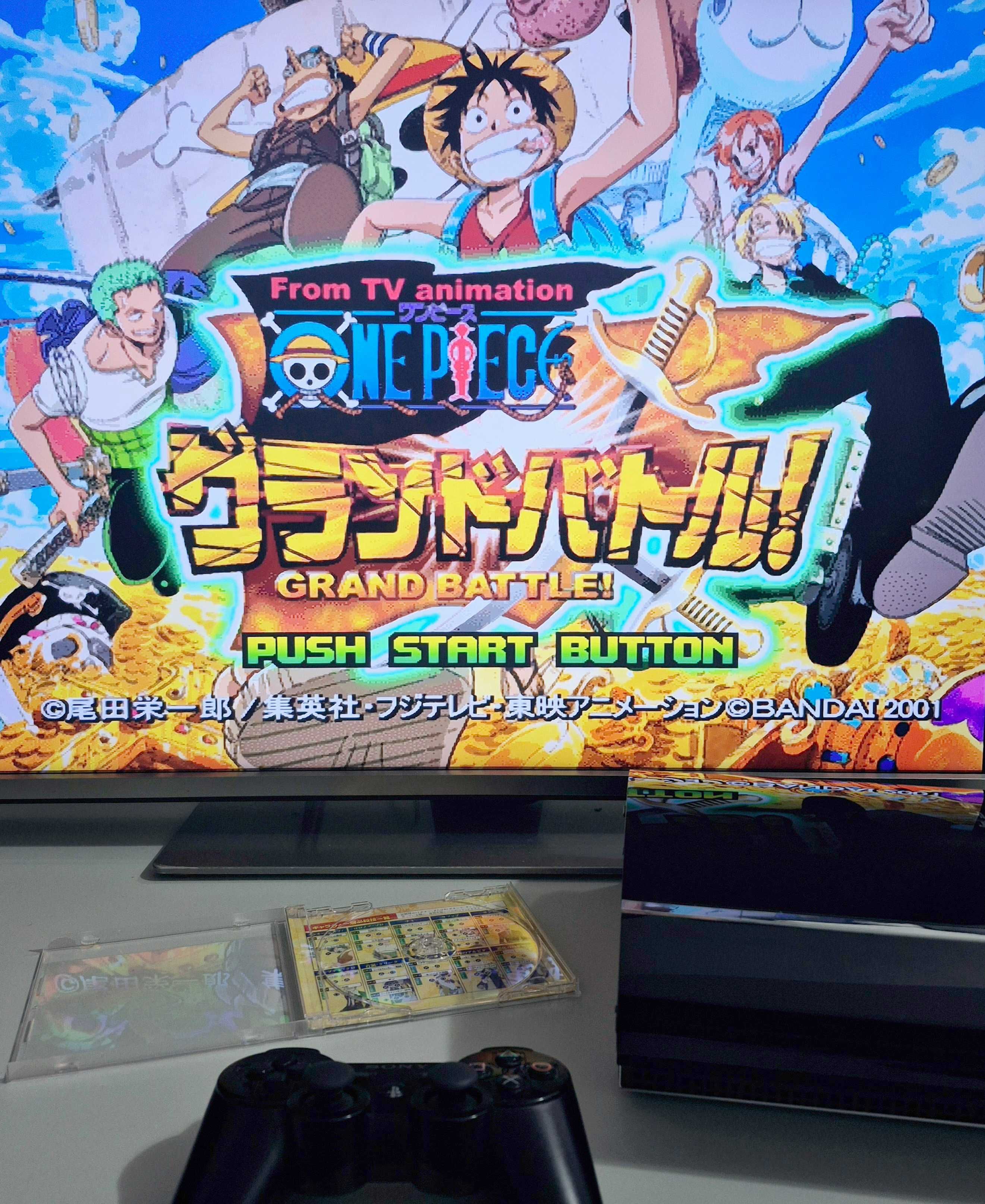 One Piece: Tobidase Kaizokudan! + Grand Battle! / PlayStation [NTSC-J]