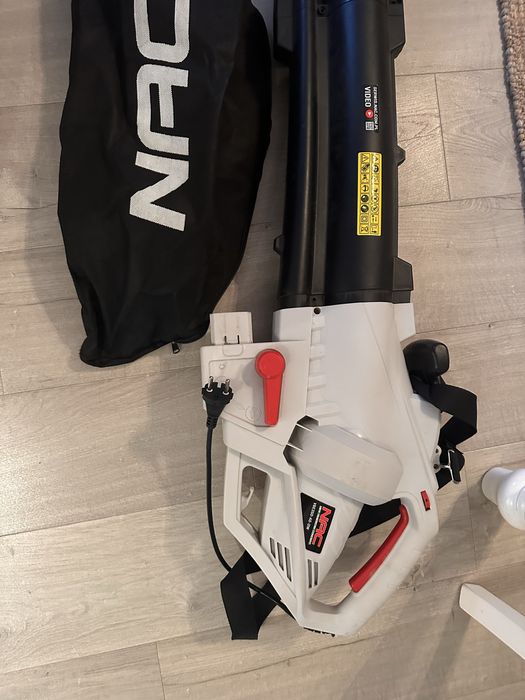 Odkurzacz elektryczny ogrodowy z funkcją dmuchawy NAC