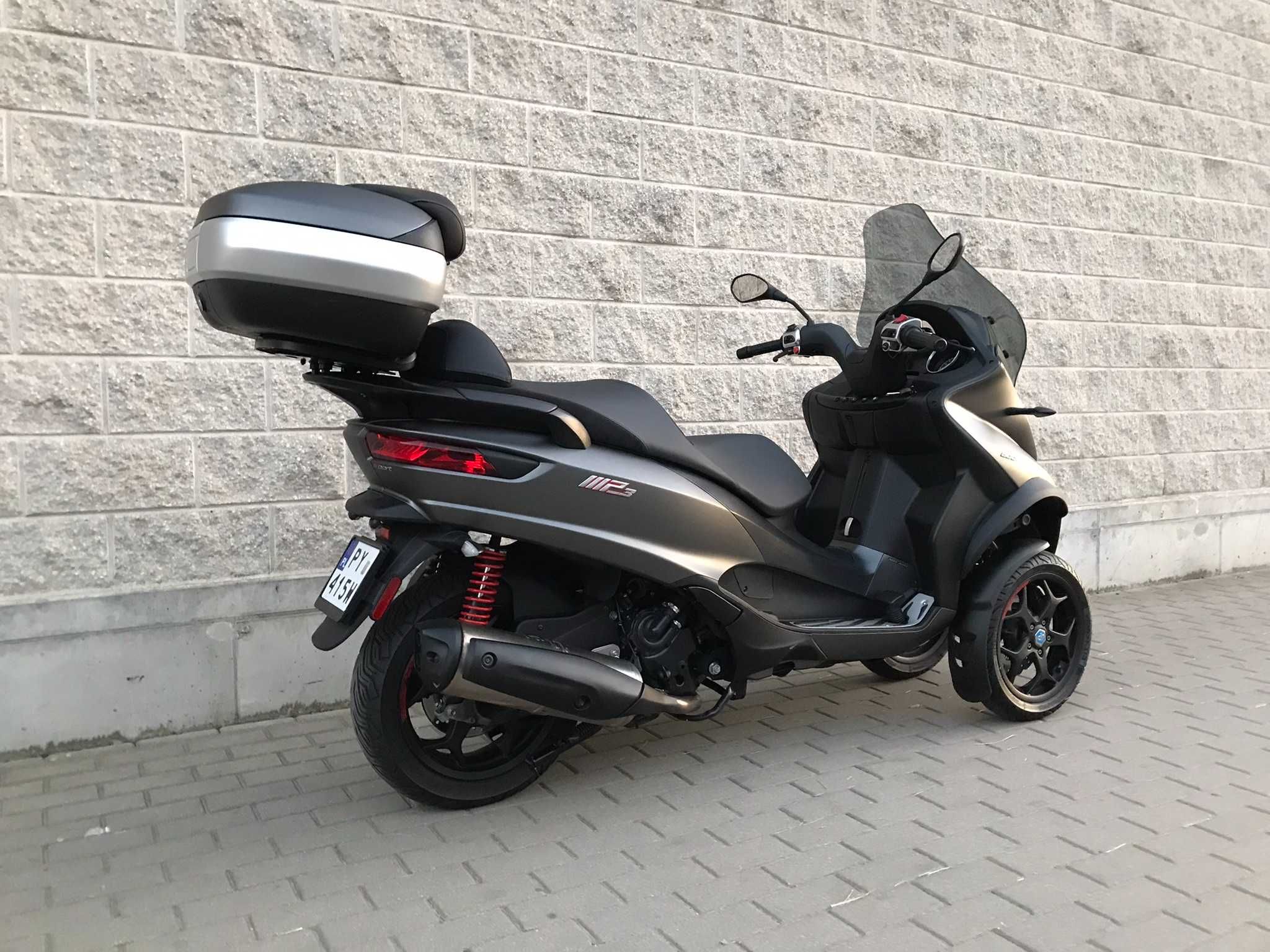 Piaggio MP3 500 HPE bogate wyposażenie kufer L5E