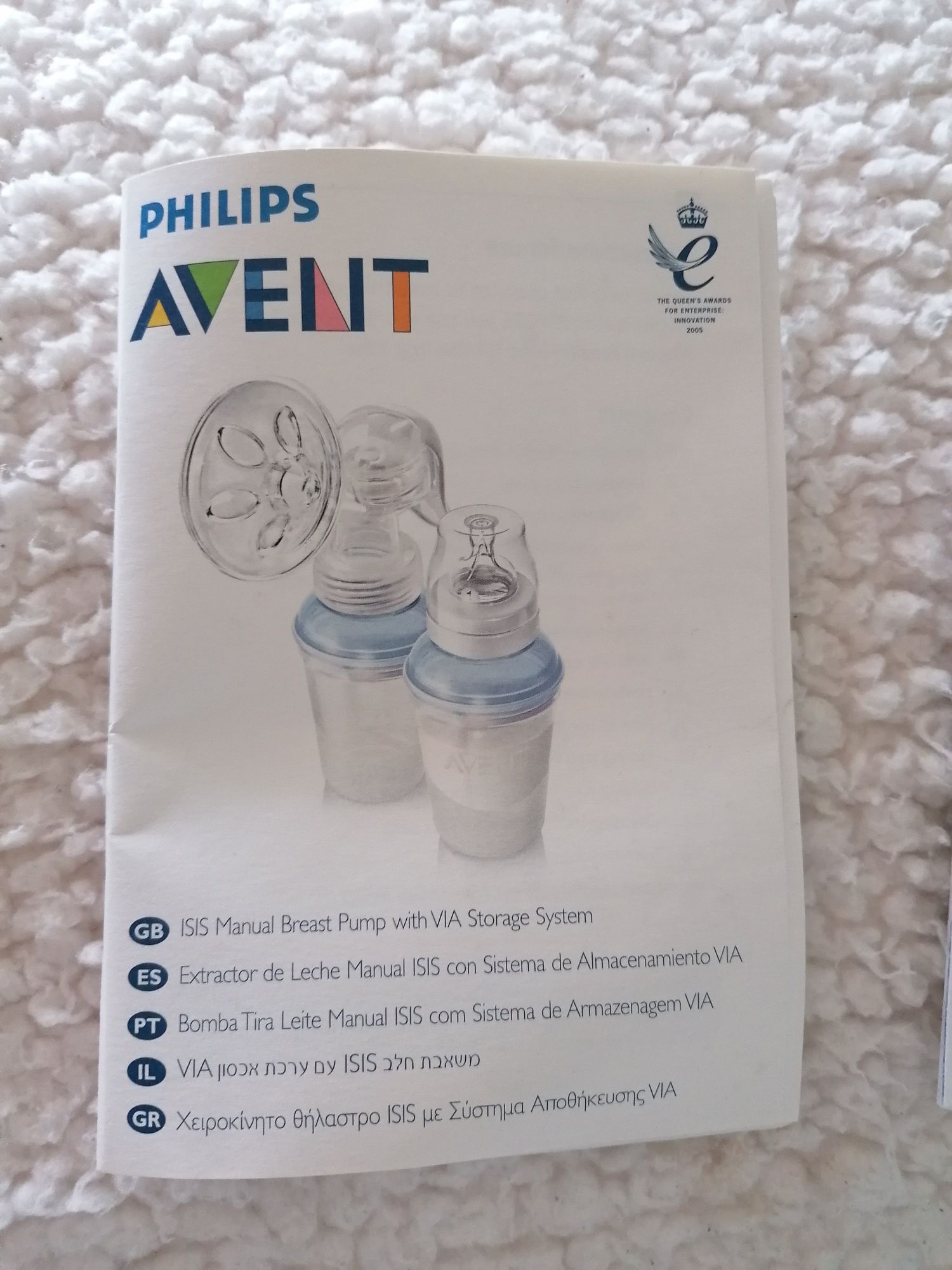 Bomba manual tira leite Philips Avent