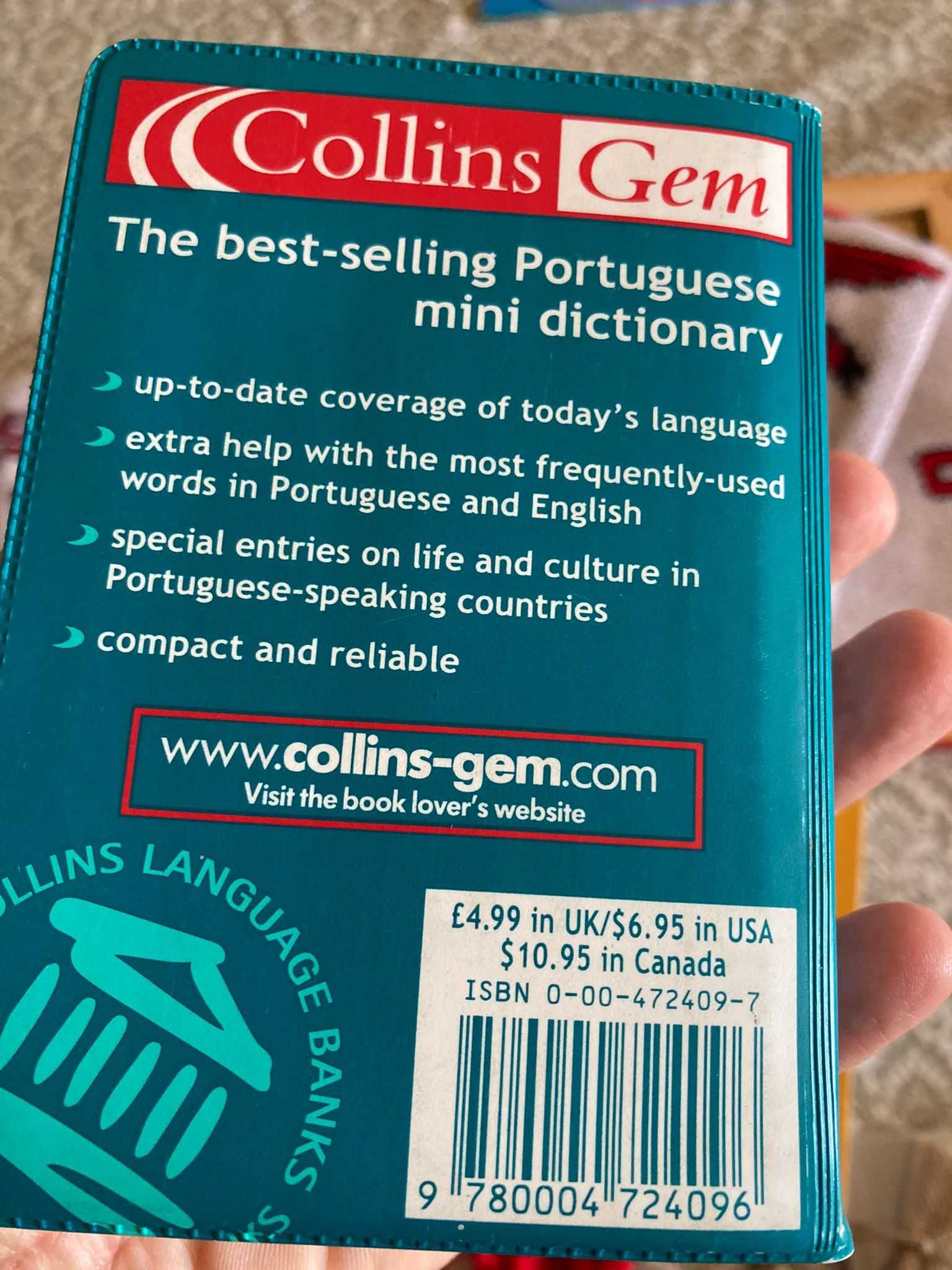 Dicionário PT-Inglês e Inglês-PT da Collins