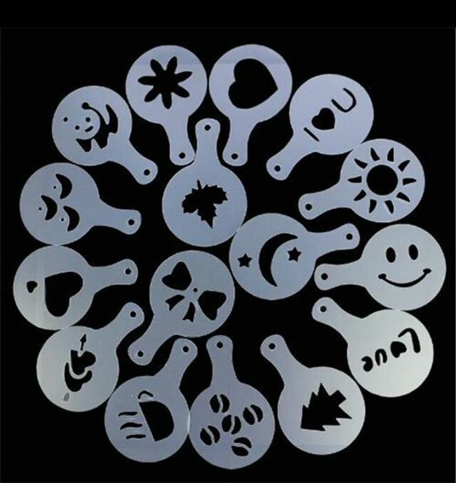 Трафарети для капучино і кави