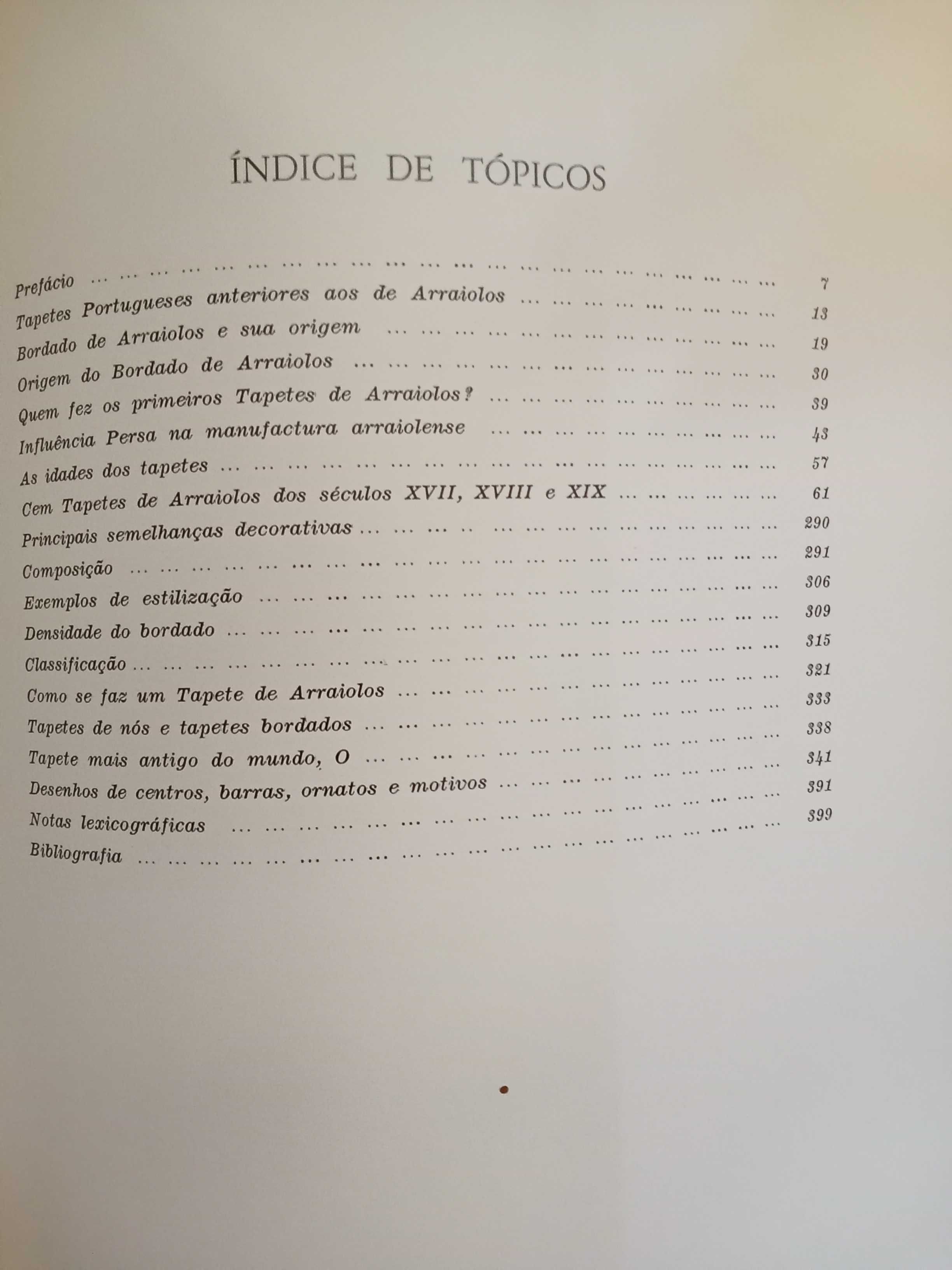 F. Baptista de Oliveira - História e Técnica dos Tapetes de Arraiolos