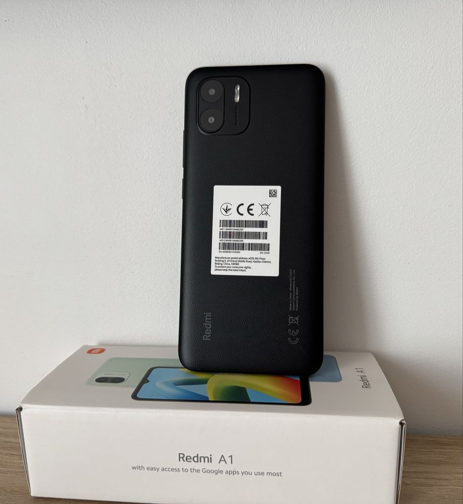 OKAZJA!!! Nowy smartfon Xiaomi Redmi A1 czarny. 32GB