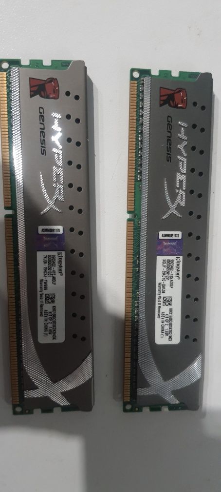 Hyper X DDR3 4gb 1600mhz (2x2)
