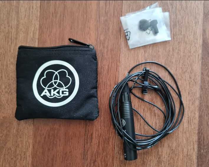 Microfone Mini Lavalier AKG modelo C417 PP