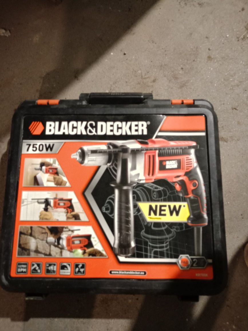 Wiertarka Black&decker 750w