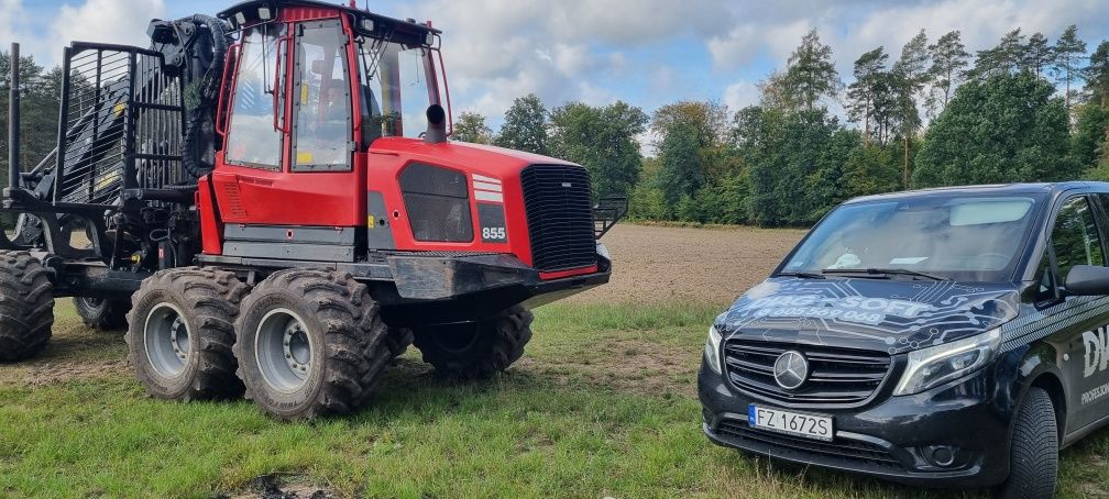 Mobilny serwis elektroniczny maszyn budowlanych i rolniczych