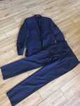 Super garnitur firmy-HUGO BOSS-L-40-granatowy