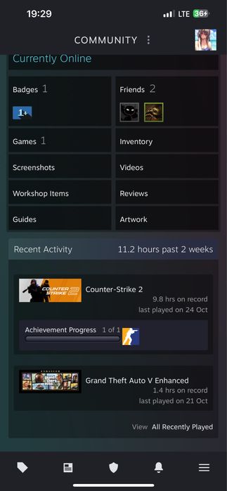 Steam Cs go 2 prime чистый