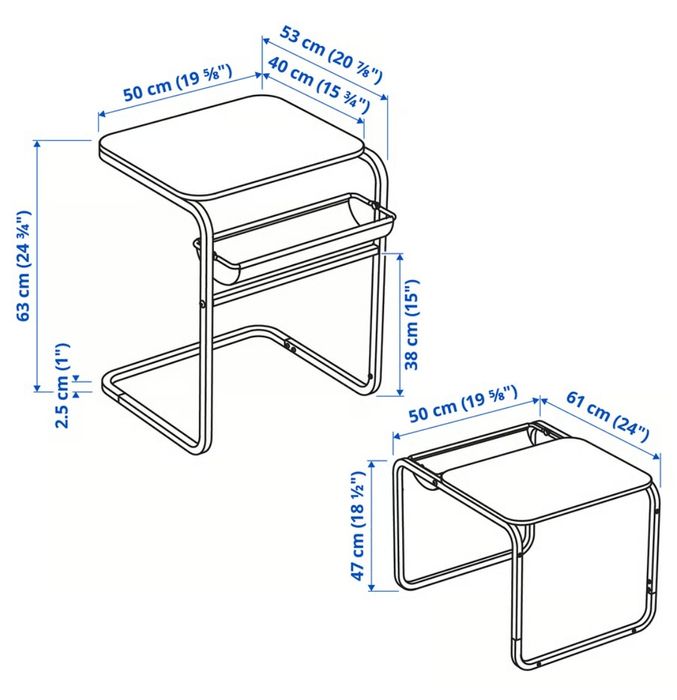 Mesa de apoio IKEA