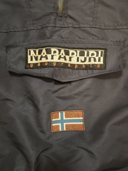 Куртка napapijri dark blue size m