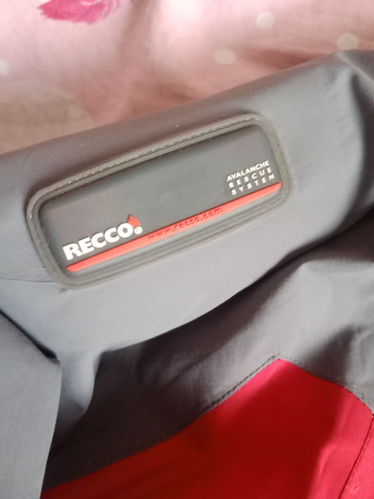 Męska kurtka zimowa ocieplana czerwona Feel Free M