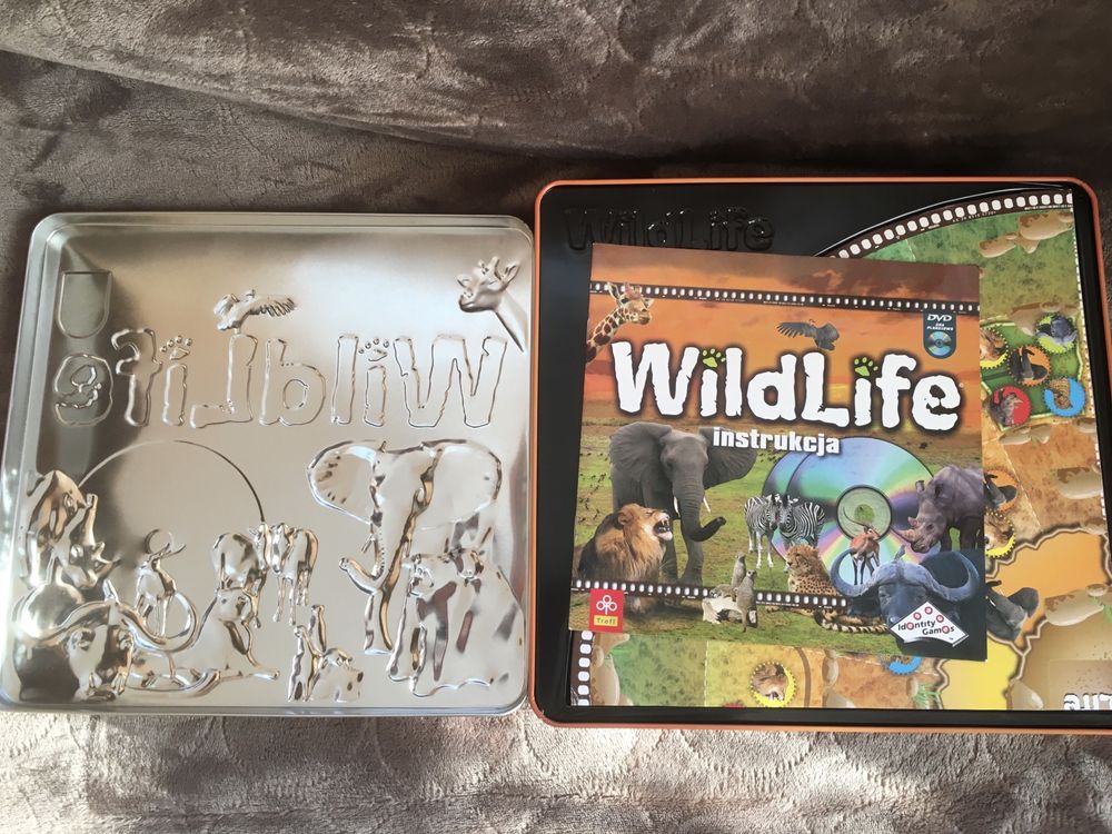 Gra planszowa z 2 płytami DVD „Wildlife”