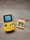 Game Boy Color – Żółty + Pokemon Yellow – Zadbany zestaw