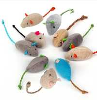 Myszki zabawki dla kota 10szt