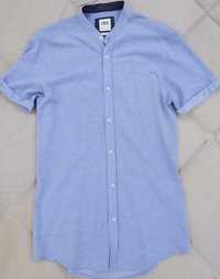 Camisa azul Zara