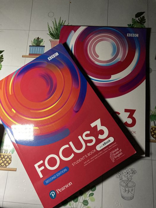 Учебник и рабочая тетрадь Focus 3