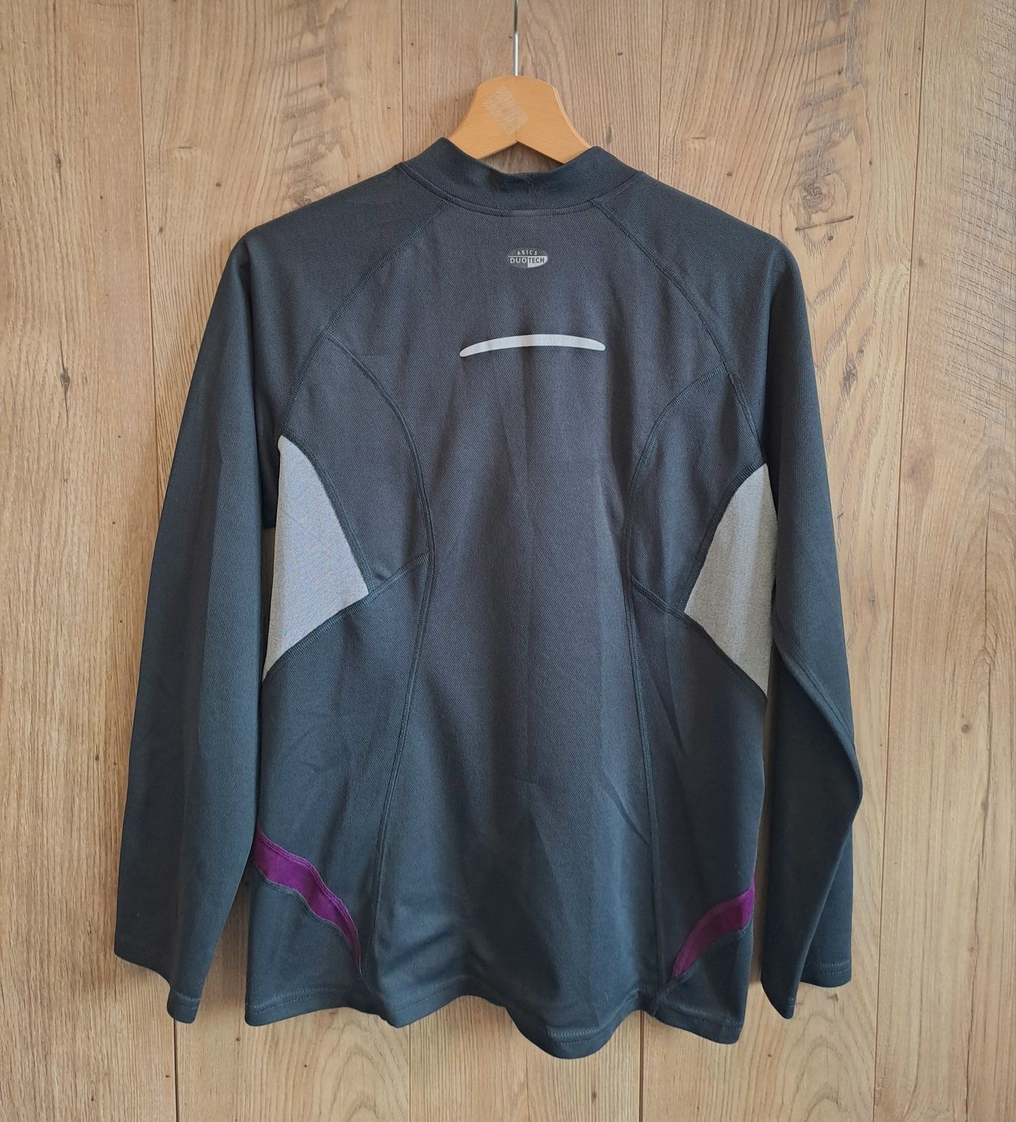 Damska cieńka bluza sportowa Asics running half zip r.XL