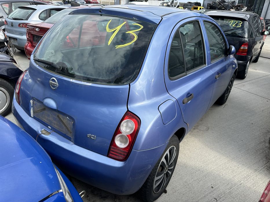 Nissan micra k12 t12 1,5 dci samochod na czesci