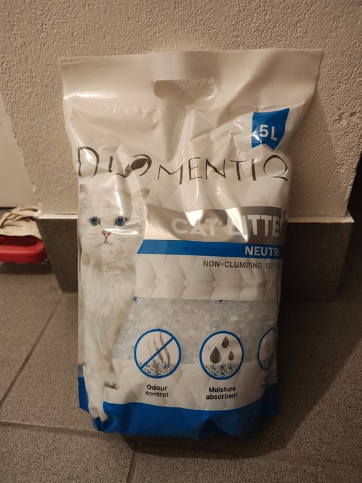 Żwirek silikonowy dla kota Neutral DIAMENTIQ 5l