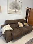 Sofa castanho da OKsofas (Excelente estado)